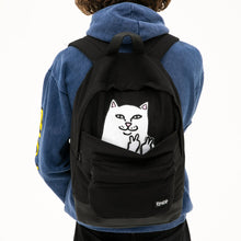 Load image into Gallery viewer, Lord Nermal Velcro Hands Backpack (Black)