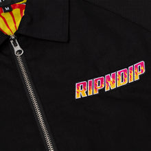 Load image into Gallery viewer, Racing Team Cotton Twill Coach Jacket (Black)
